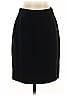Giorgio Armani 100% Newwool Solid Black Wool Skirt Size EU (IT) 38 / US 2 - photo 1