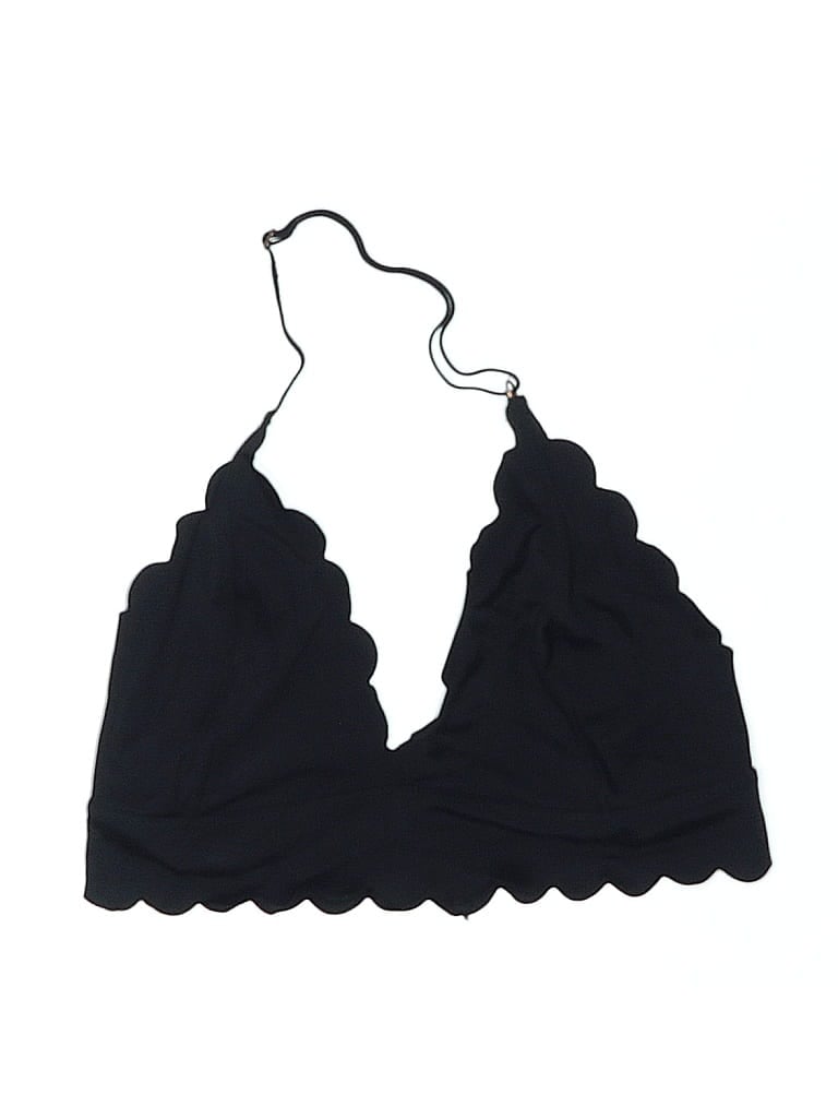 Out From Under Solid Black Swimsuit Top Size S - photo 1
