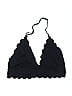 Out From Under Solid Black Swimsuit Top Size S - photo 2