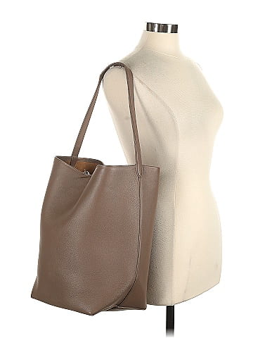 The Row Leather Large N/S Park Tote (view 2)