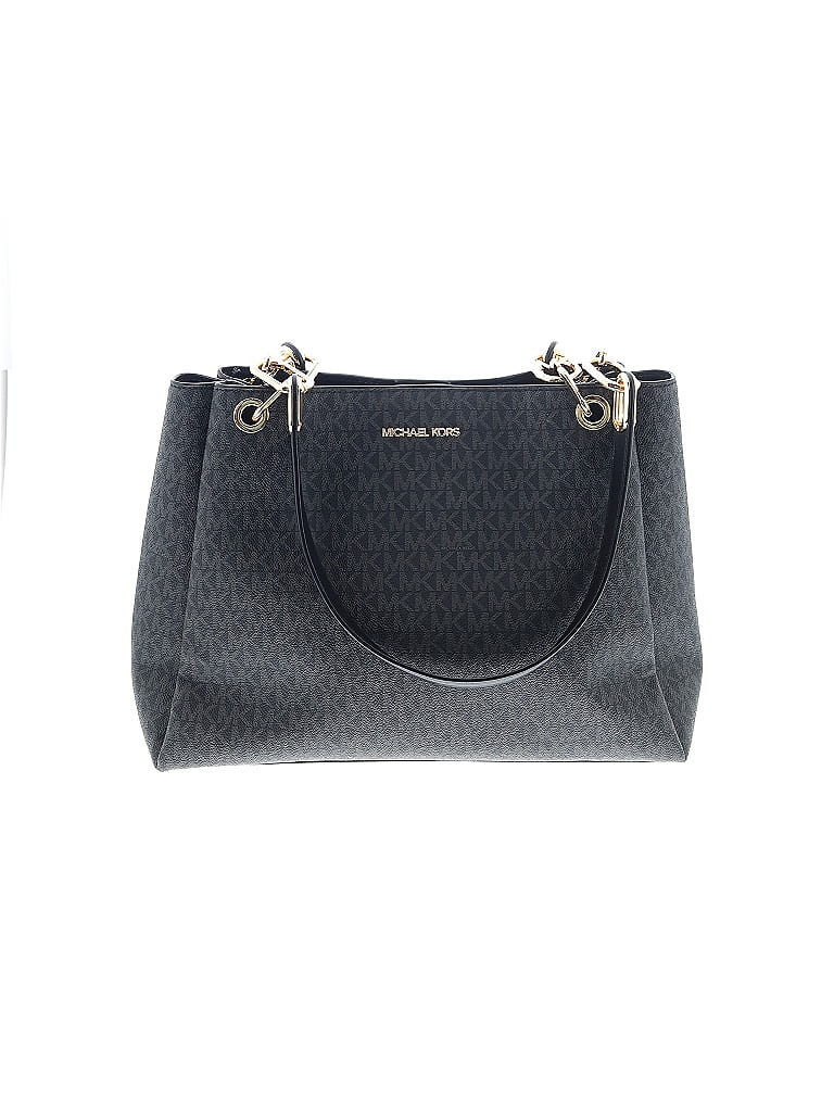 Michael Kors Gray Black Shoulder Bag One size - photo 1