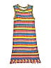 Stella McCartney 100% Cotton Graphic Yellow Pink Crotchet Dress Size 12 (big kids) - photo 1