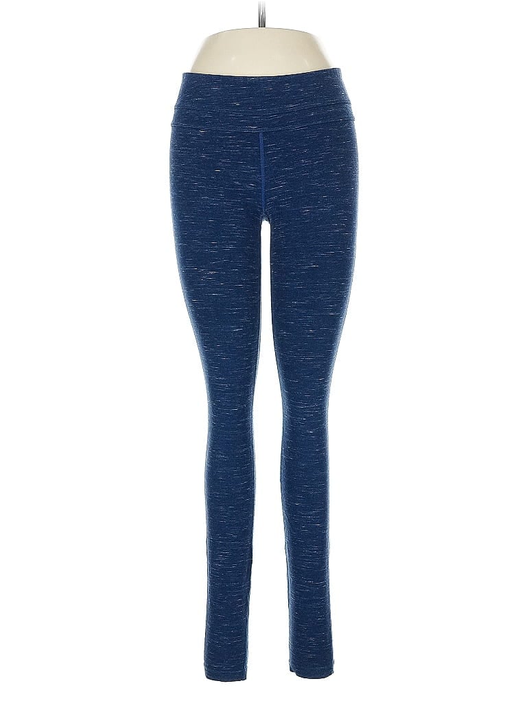 Pre-owned Gap Fit Yoga Pants In Blue