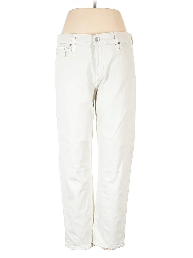 Pre-owned Adriano Goldschmied Casual Pants In White
