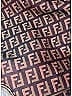 Fendi 100% Canvas Brown Zucca Canvas and Shearling Satchel One size - photo 4