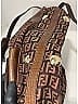 Fendi 100% Canvas Brown Zucca Canvas and Shearling Satchel One size - photo 3