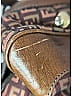 Fendi 100% Canvas Brown Zucca Canvas and Shearling Satchel One size - photo 12