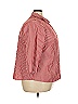 A.L.C. Stripes Red 3/4 Sleeve Button-Down Shirt Size 3X - photo 4