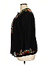 Johnny Was 100% Cupro Black 3/4 Sleeve Blouse Size 2X (petite) - photo 5
