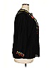 Johnny Was 100% Cupro Black 3/4 Sleeve Blouse Size 2X (petite) - photo 4