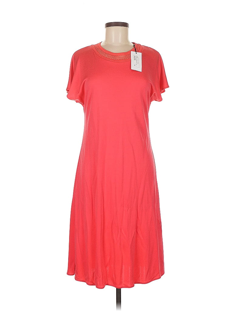 M Missoni Solid Red Pink Casual Dress Size M - photo 1