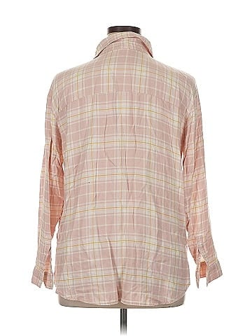 Melrose and Market 3/4 Sleeve Button-Down Shirt (view 2)