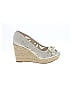Kelly & Katie Ivory White Wedges Size 6 1/2 - photo 1