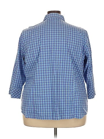 Riders by Lee 3/4 Sleeve Button-Down Shirt (view 2)
