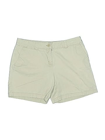 Ann Taylor LOFT Outlet Khaki Shorts (view 1)