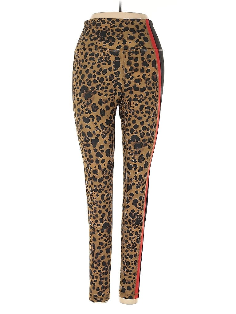 Pre-owned Betsey Johnson Performance Track Pants In Brown