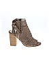 Jeffrey Campbell 100% Leather Tan Brown Heels Size 6 - photo 1