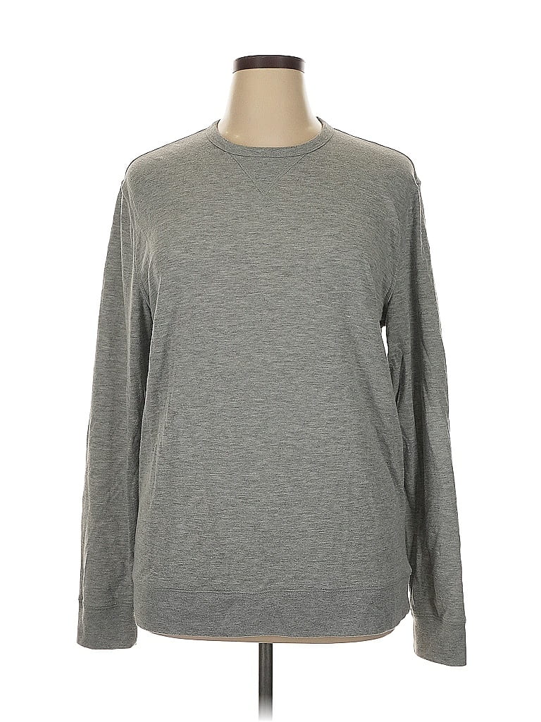 Pre-owned Sonoma Goods For Life Pullover Sweater In Gray
