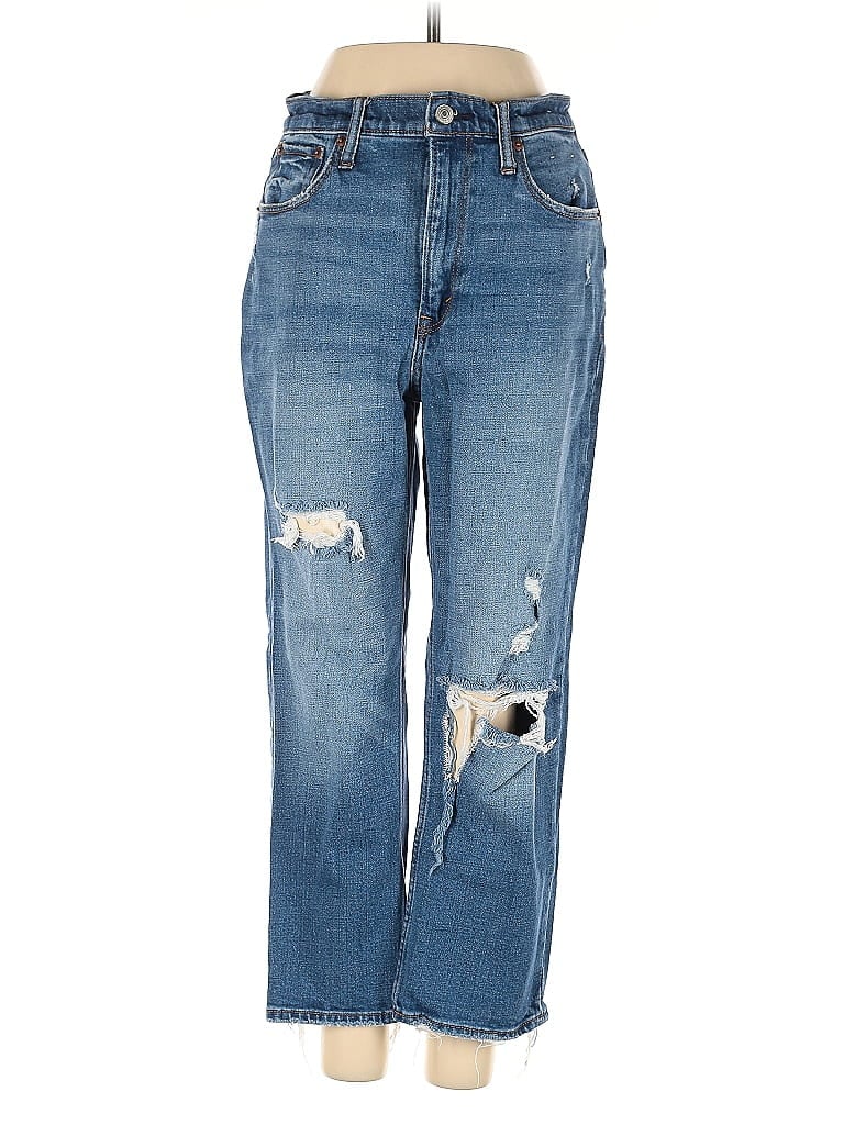 Abercrombie & Fitch Hearts Blue Jeans Size 26 waist - photo 1