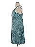 MPG Chevron-herringbone Teal Casual Dress Size XL - photo 5