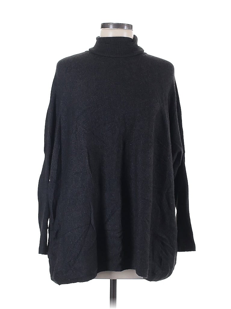 Joseph A. Black Turtleneck Sweater Size M - photo 1