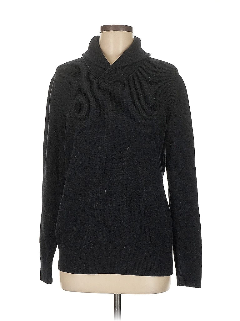 Pre-owned Michael Michael Kors Turtleneck Sweater In Black