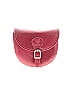 Vera Pelle Burgundy Red Leather Crossbody Bag One size - photo 1