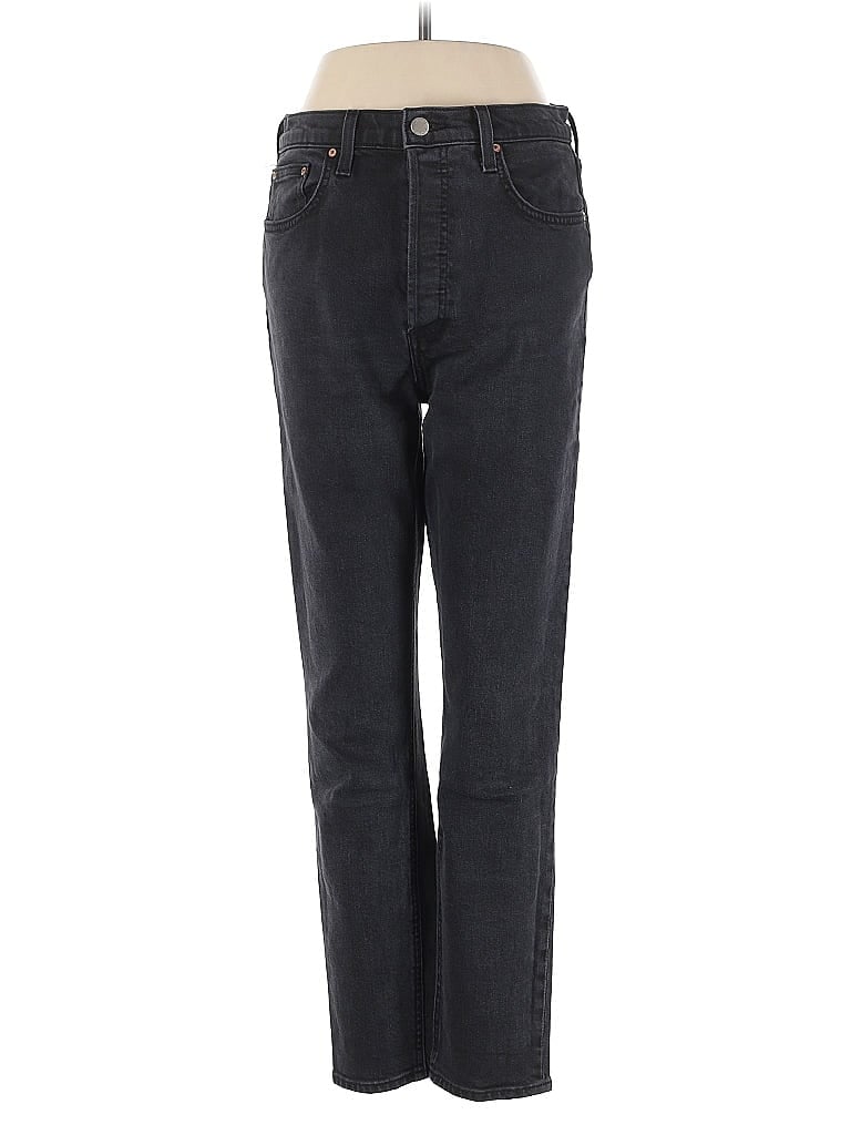 Denim Forum Black Jeans Size 29 waist - photo 1