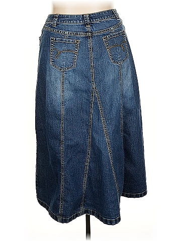 Fashion Bug Denim Skirt (view 2)