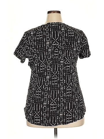 Style&Co Short Sleeve Blouse (view 2)