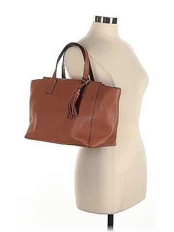 Tory Burch Leather Satchel (view 2)