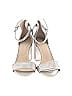 Old Navy Metallic Silver Gold Heels Size 8 - photo 2