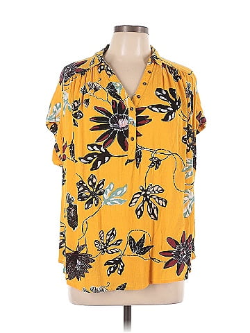 Urban Outfitters Short Sleeve Blouse (view 1)
