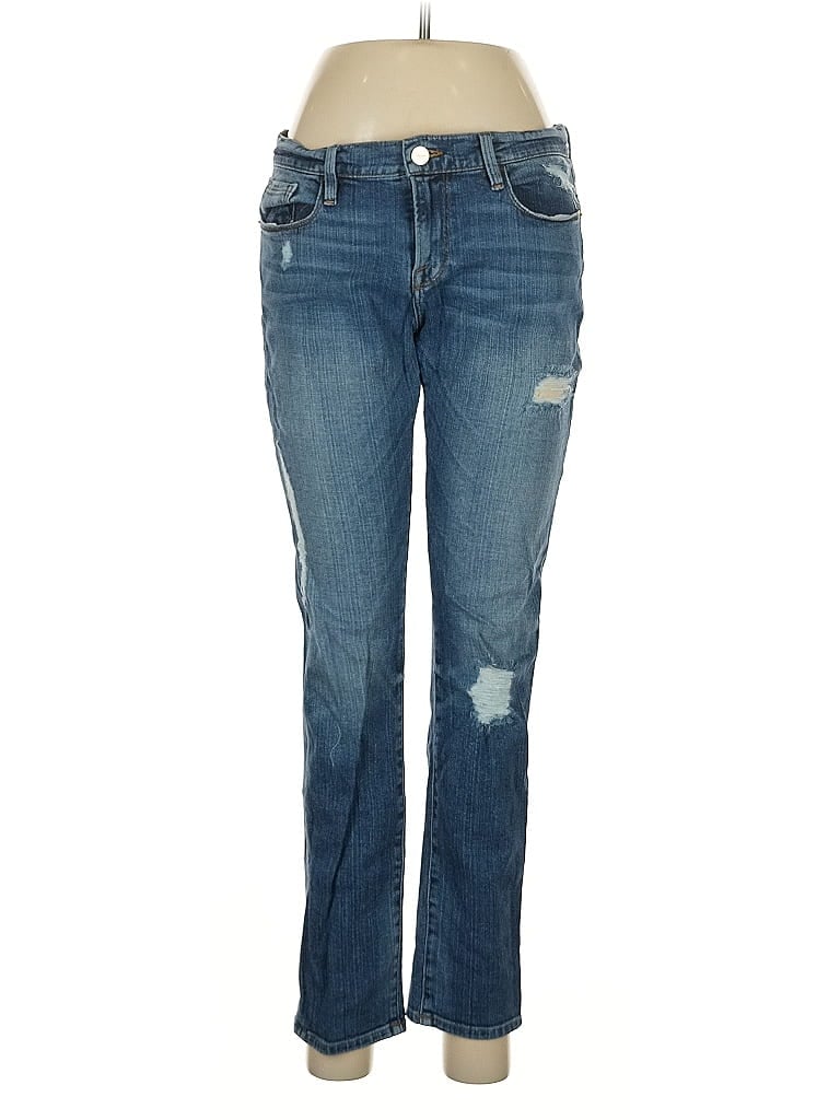 Pre-owned Frame Jeans In Blue