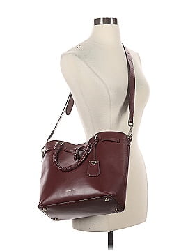Michael Kors Leather Bucket Bag (view 2)