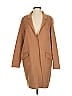 Sinequanone Tan Brown Wool Coat Size XS - photo 1