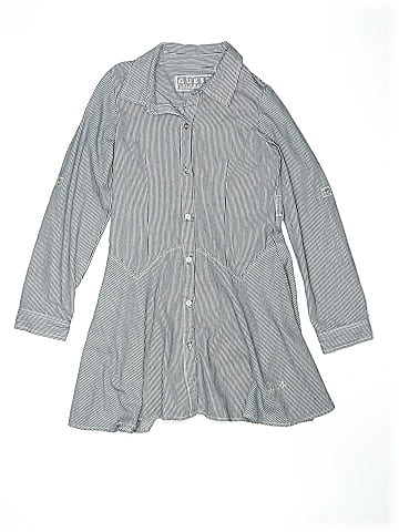 Guess 3/4 Sleeve Button-Down Shirt (view 1)