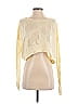 Wildfox Yellow Tan Cardigan Size S - photo 1