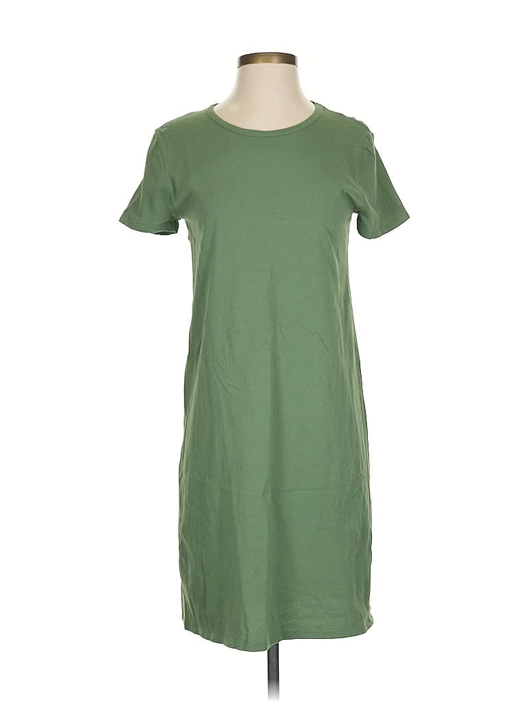 Pre-owned J.crew Factory Store Casual Dress In Green
