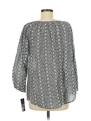 Chaps 3/4 Sleeve Blouse (view 2)