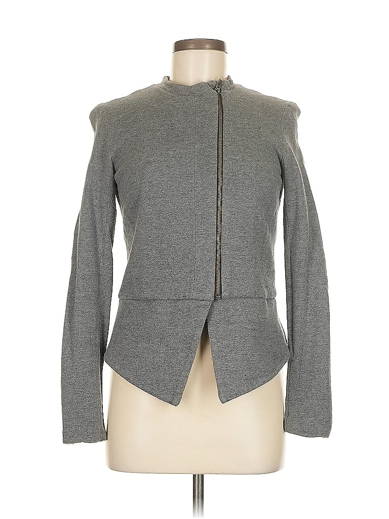 Pre-owned Waverly Grey Cardigan Sweater In Gray