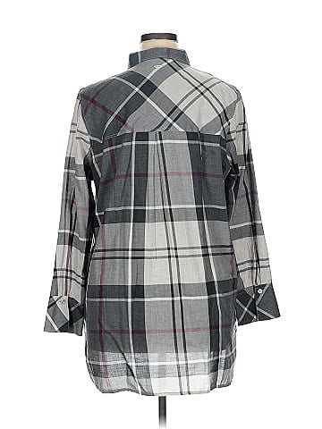 Barbour 3/4 Sleeve Button-Down Shirt (view 2)