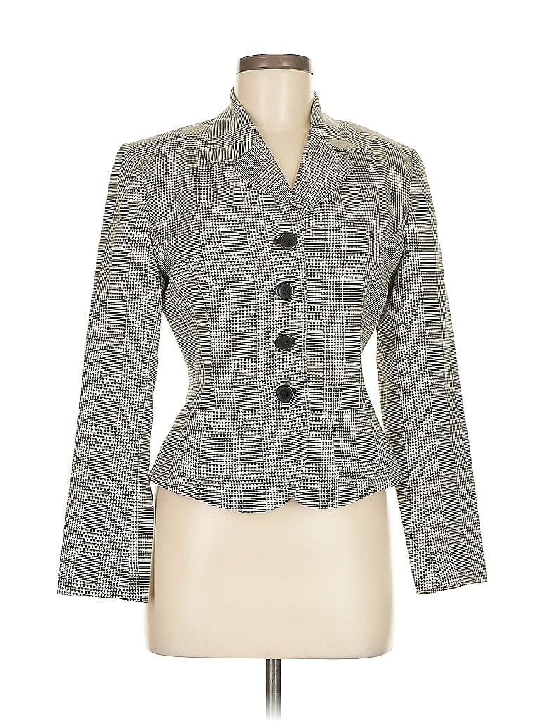 Pre-owned Max Studio Blazer Jacket In Gray