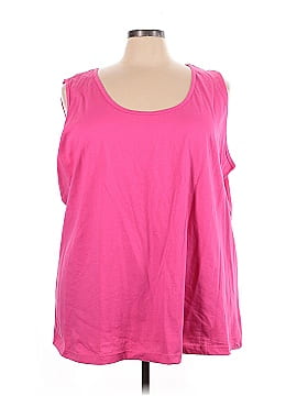 Woman Within Sleeveless T Shirt