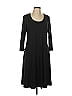 Karen Kane Solid Black Casual Dress Size L - photo 1