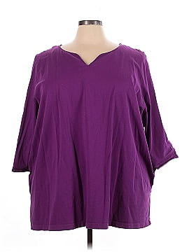 Woman Within 3/4 Sleeve Top