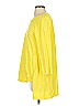 LOGO by Lori Goldstein 100% Cotton Yellow 3/4 Sleeve T-Shirt Size S - photo 5