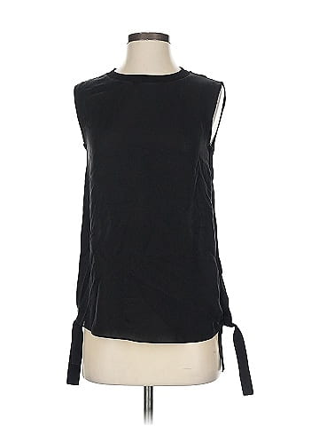 Vince. Sleeveless Silk Top (view 1)