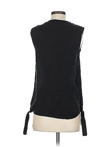 Vince. Sleeveless Silk Top (view 2)