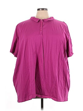 Woman Within Short Sleeve Polo